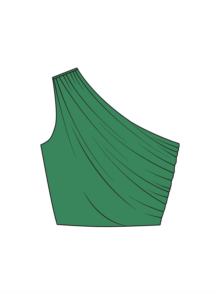 Catwalk Junkie Catwalk Junkie Top 2502021405 Groen 2