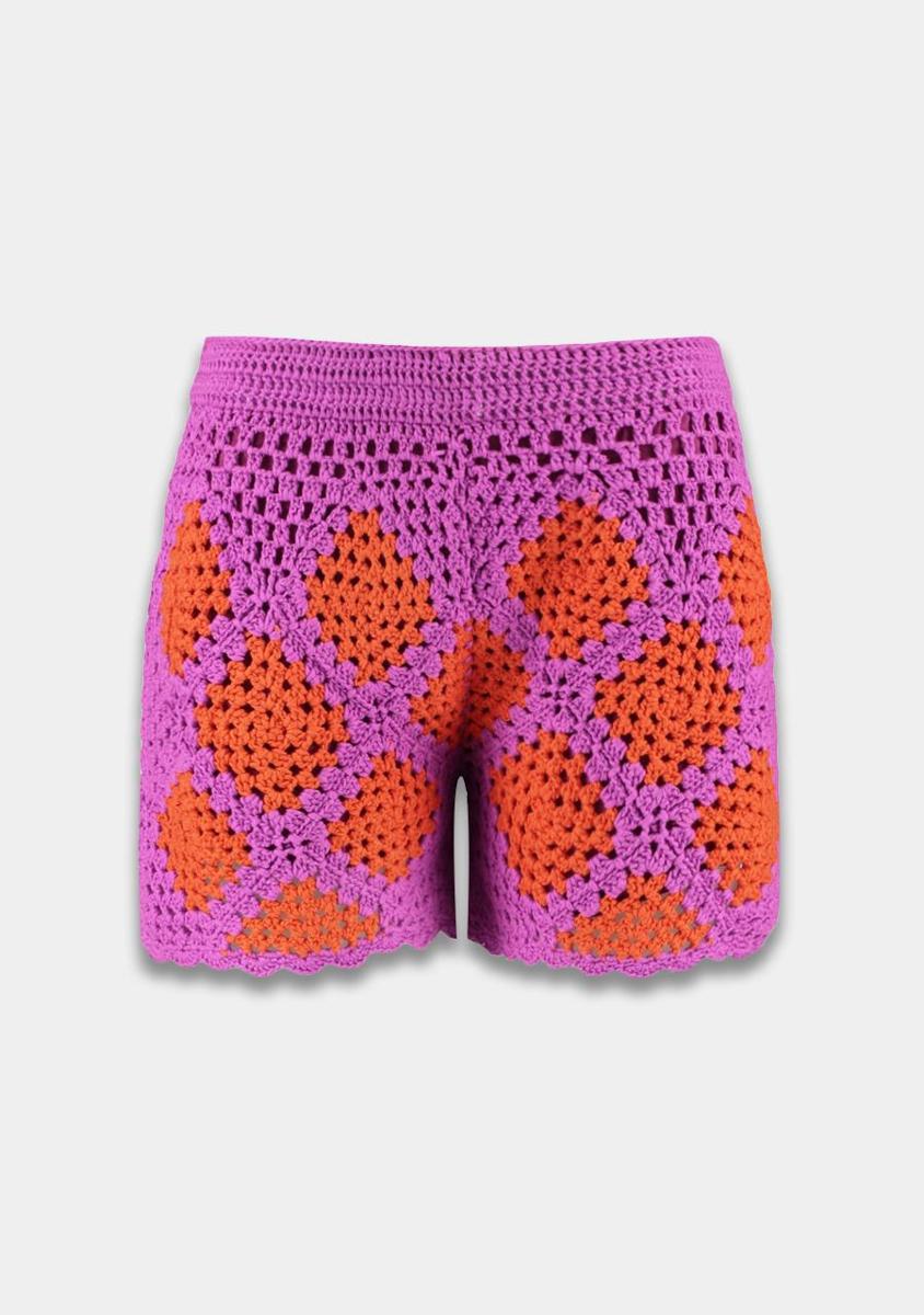 Harper & Yve Harper & Yve Short HS25P101 Paars 2