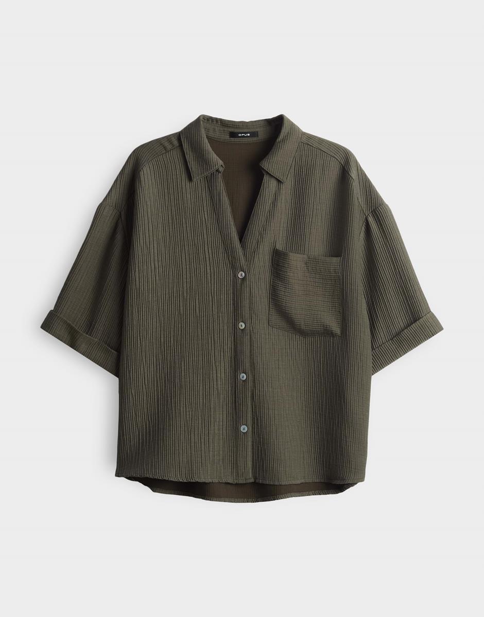OPUS Blouse Fiora Groen 2