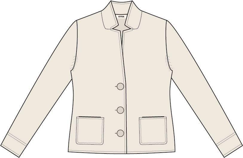 KYRA KYRA Cardigan Jada Wit 2