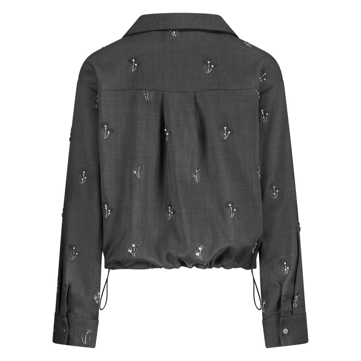 NUKUS Blouse NKF02037 Grijs 4