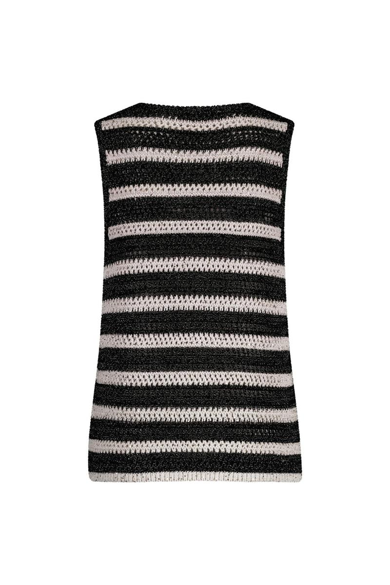 Studio Anneloes Top Charz crochet top Zwart 2