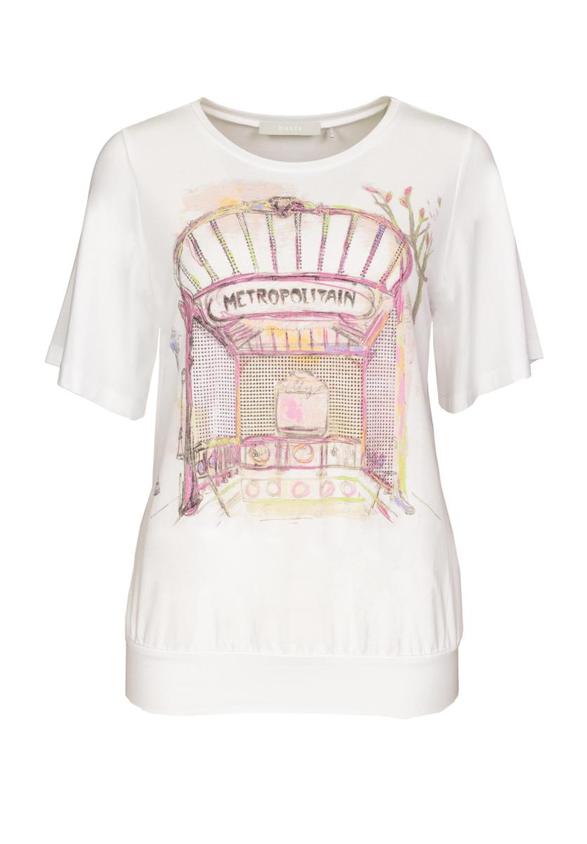 Bianca Bianca T-Shirt 56050 Wolwit 1
