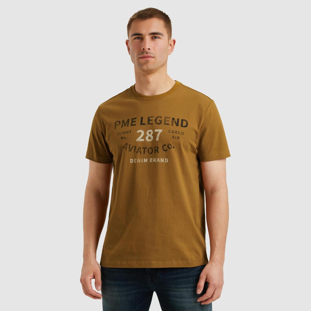 PME Legend T-Shirt PTSS2506552 Geel  1