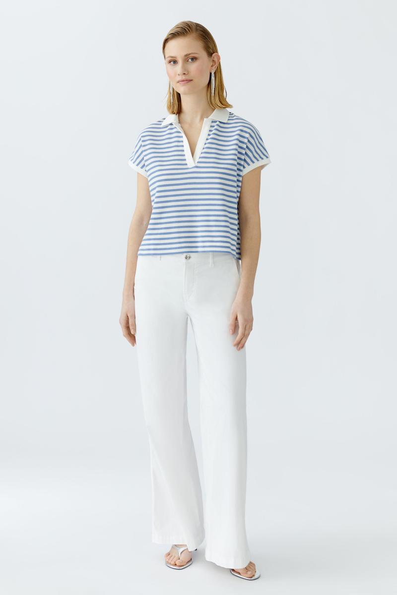 Oui Oui T-Shirt 0093104 Blauw 3