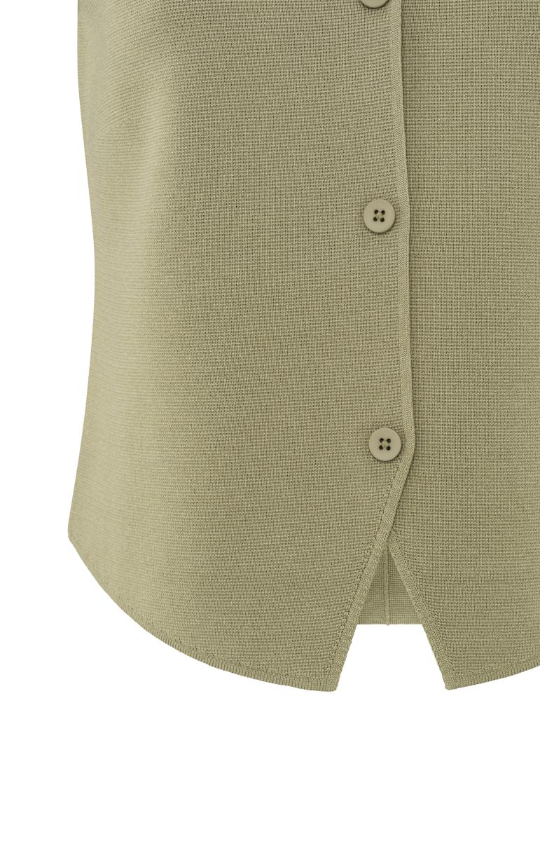 YAYA YAYA Vest 01-010103-504 Groen 4