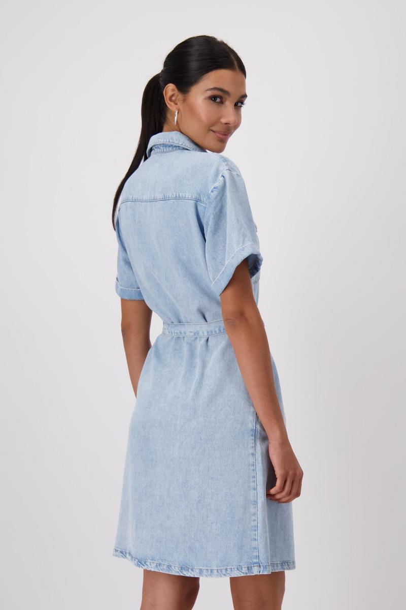 Monari Monari Jurk 409623 Blauw 5