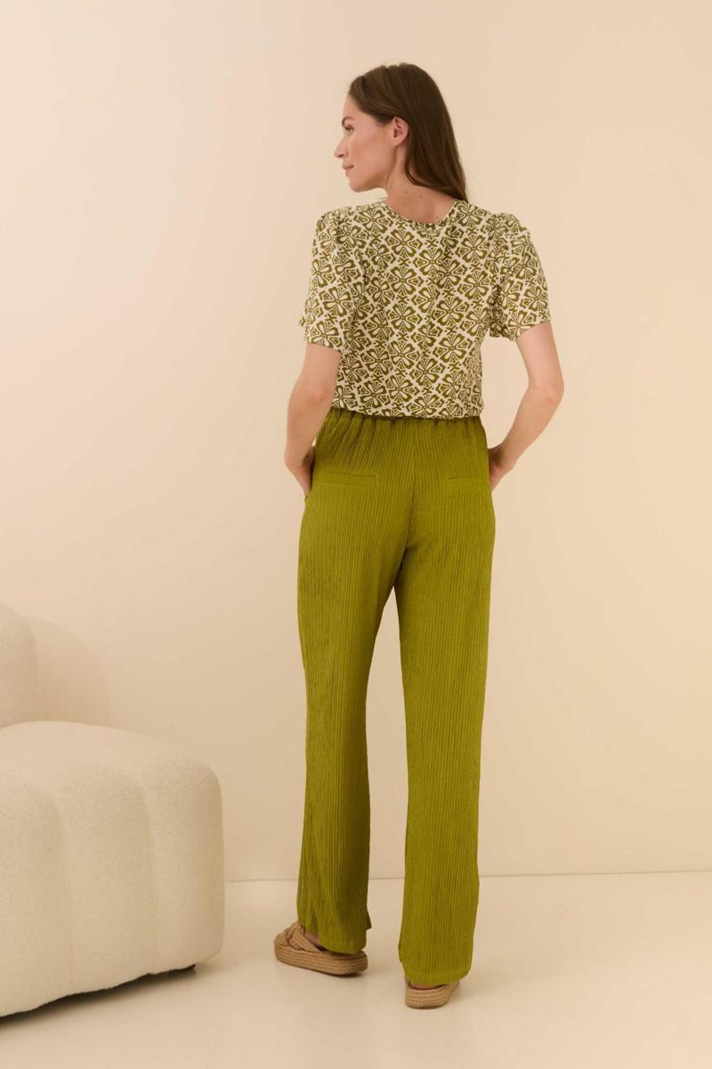 Lofty Manner Lofty Manner Blouse QC03 - Blouse Bel Groen 4