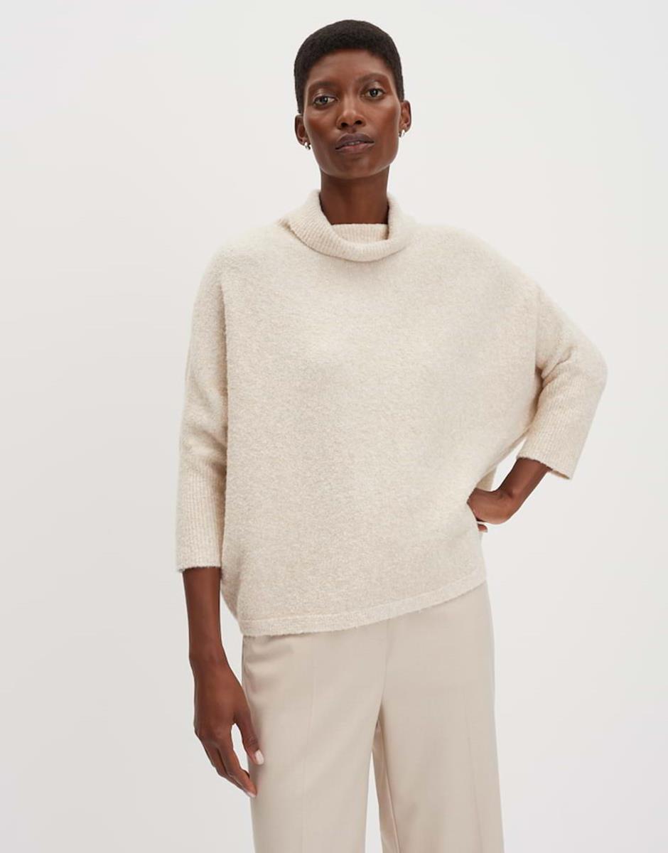 SOMEDAY Trui Tiola Detail Beige 1