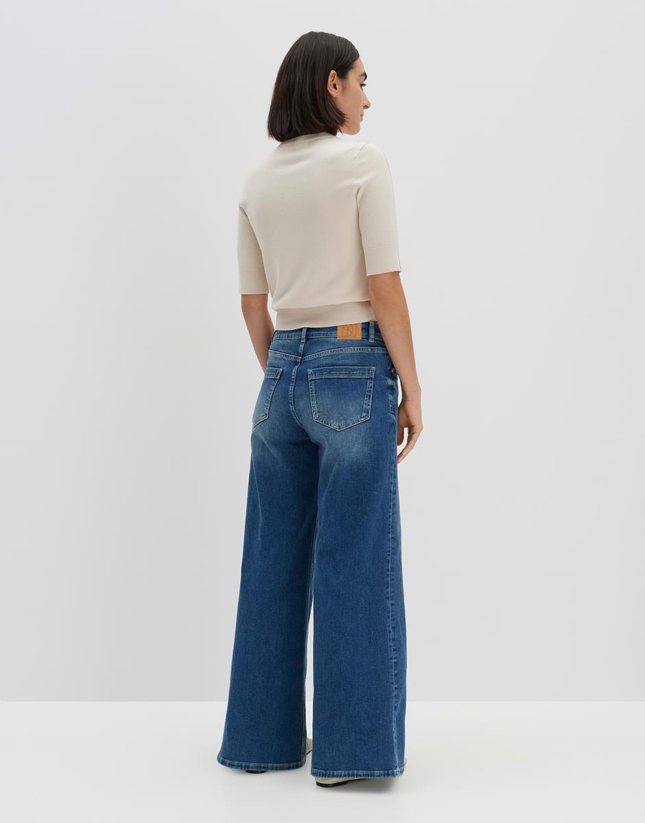 SOMEDAY SOMEDAY Jeans Cellma Palazzo Blauw 3