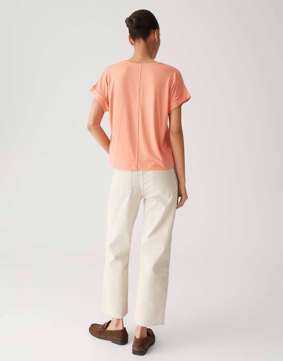 OPUS T-Shirt Solme Oranje 3