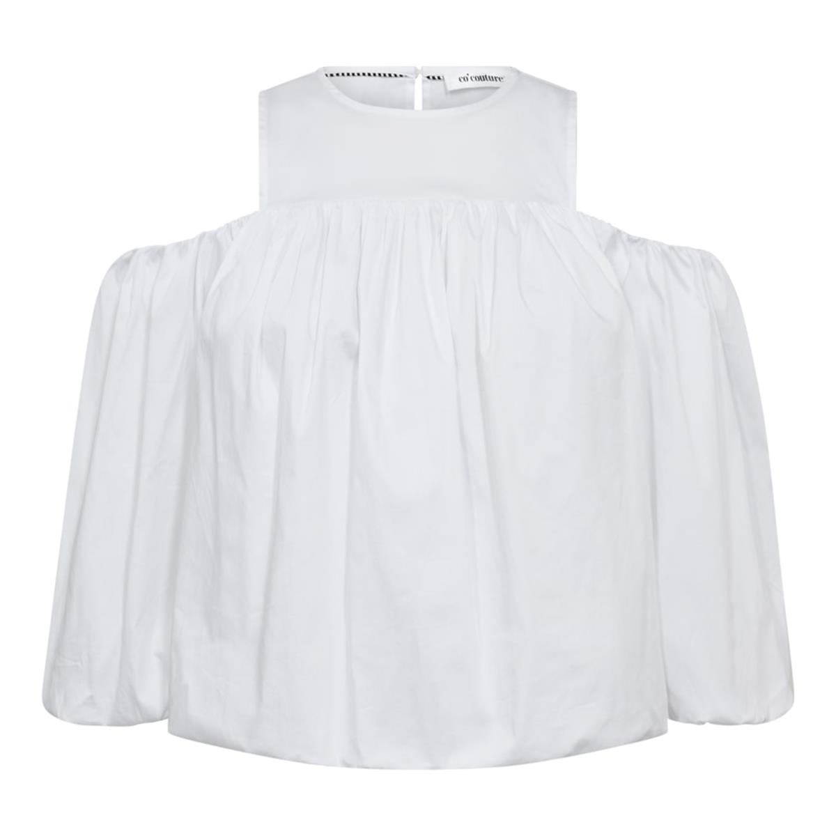 Co'Couture Blouse Sanna Ballon Wit 1