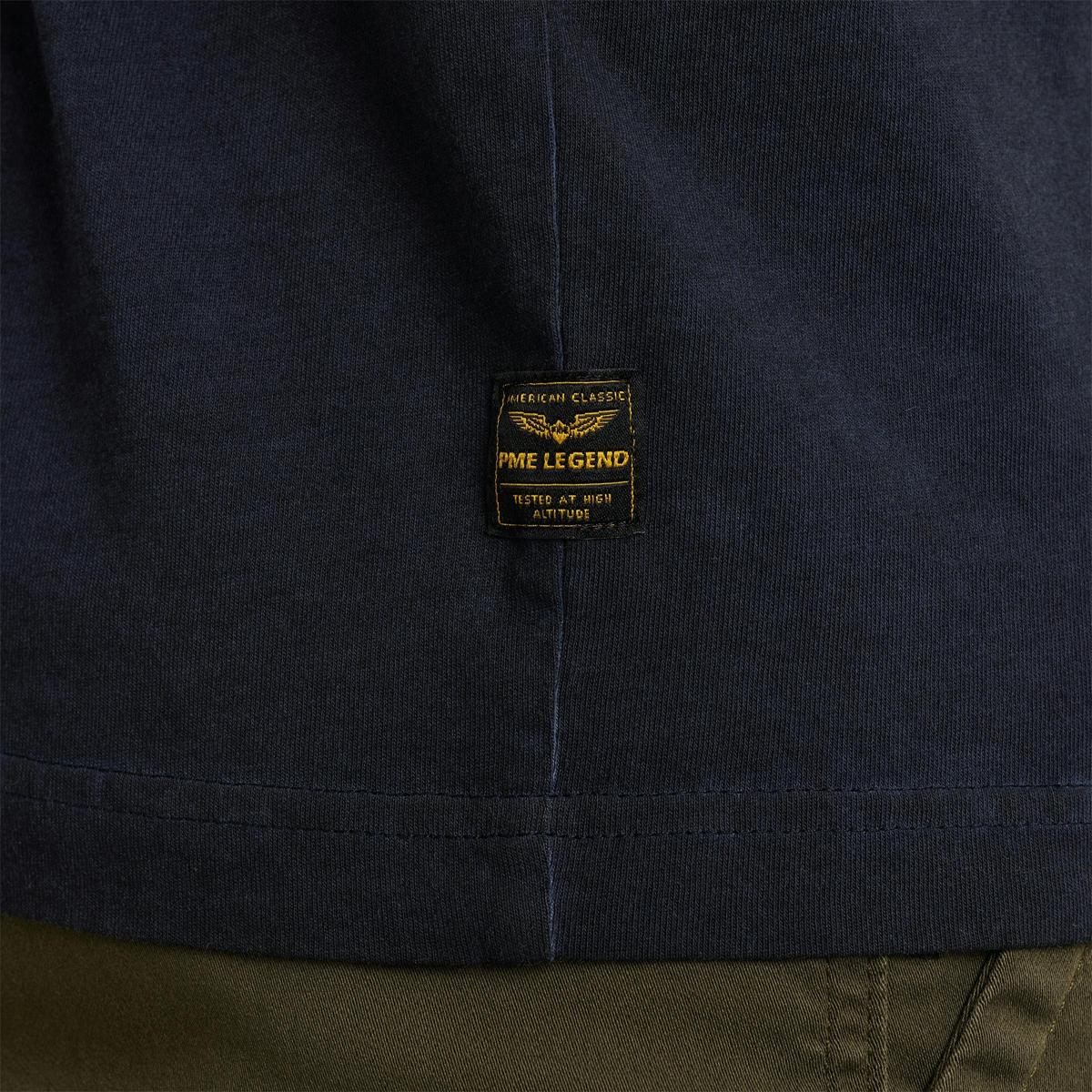 PME Legend PME Legend T-Shirt PTSS2504593 Blauw 5