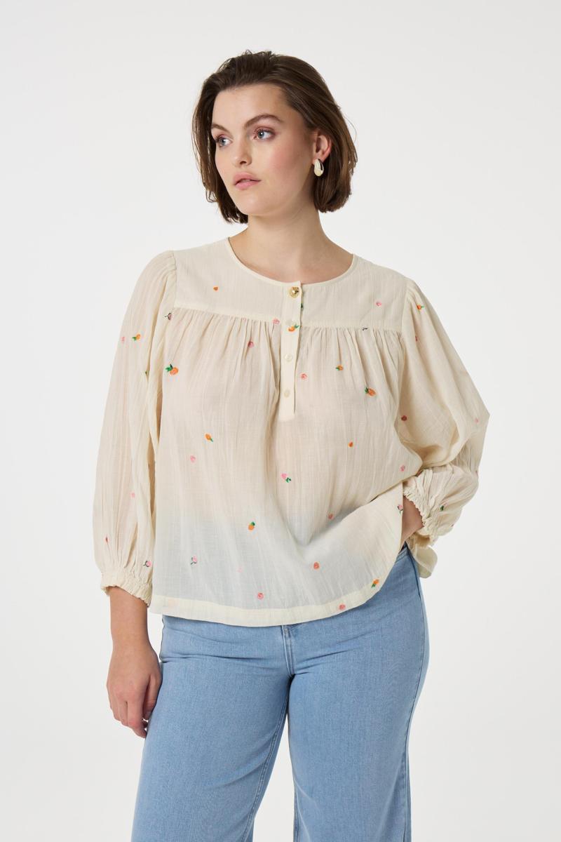 Fabienne Chapot Fabienne Chapot Blouse Bindi Top Wolwit 1