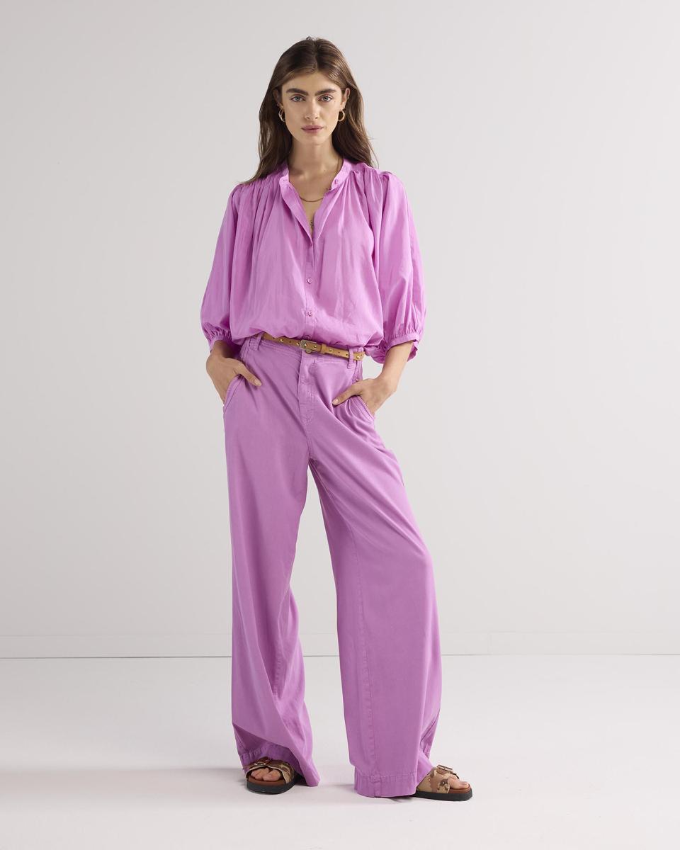 Summum Summum Blouse 2s3316-12173 Paars 1