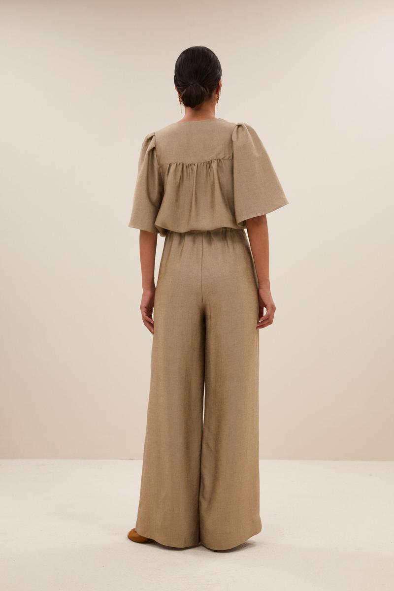 By-Bar By-Bar Pantalon Benji Gloss Goud 6