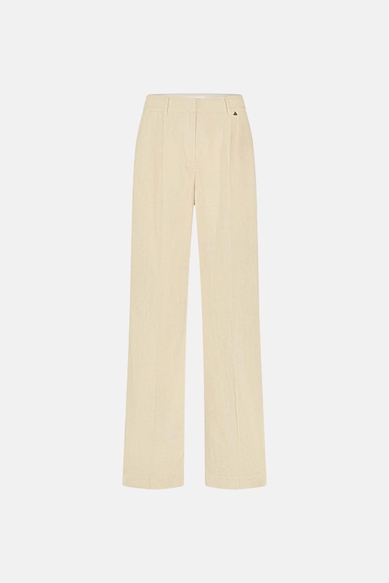 Fabienne Chapot Fabienne Chapot Pantalon Nura Pleated Trou Zand 2