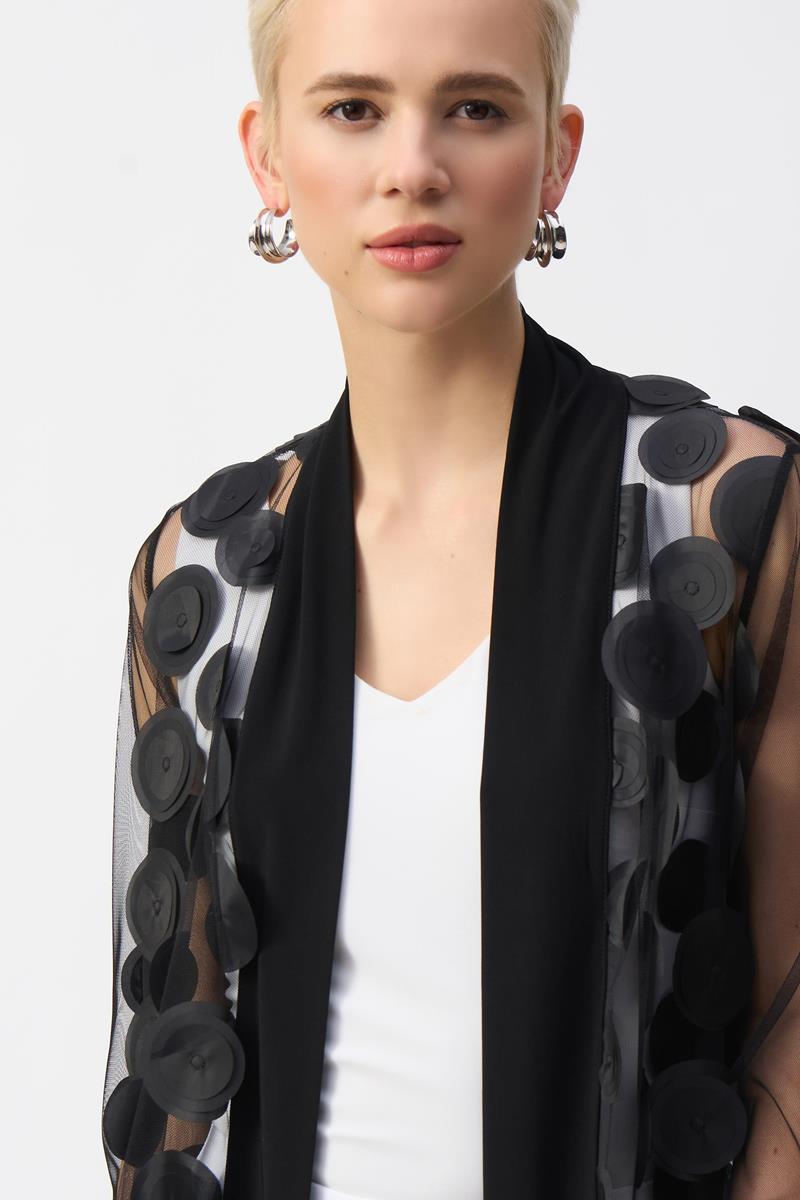 Joseph Ribkoff Joseph Ribkoff Vest 251209 Zwart 4