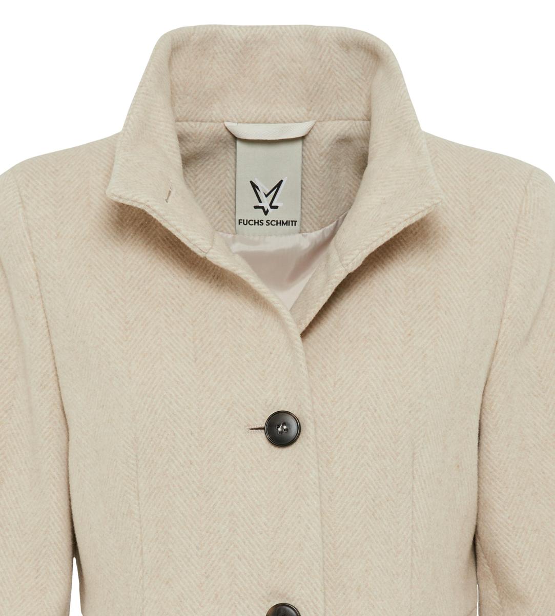 Fuchs Schmitt Mantel 651008495 Off-White 6