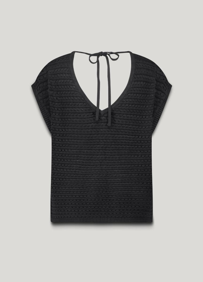 Summum Summum Blouse 7s7916-7884 Zwart 5