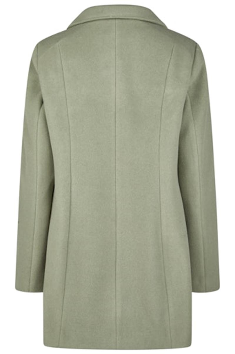 Barbara Lebek Mantel 30020052 Groen 3