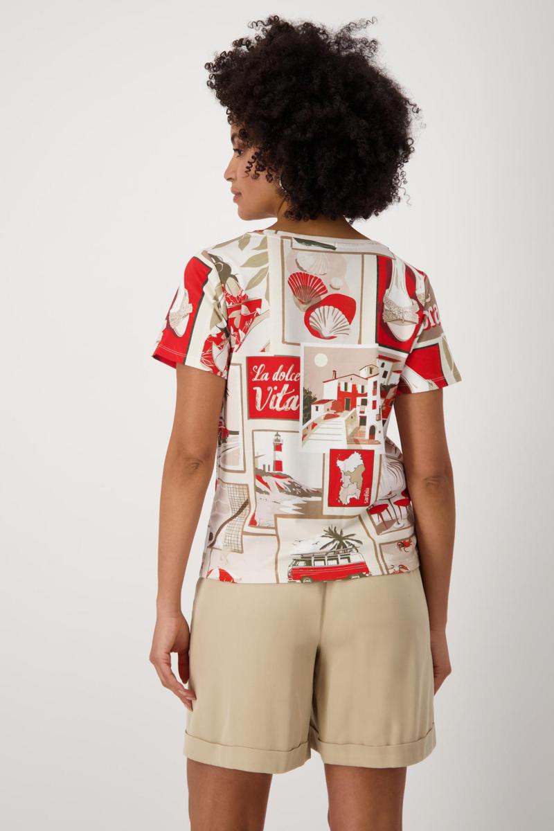 Monari Monari T-Shirt 409742 Rood 5