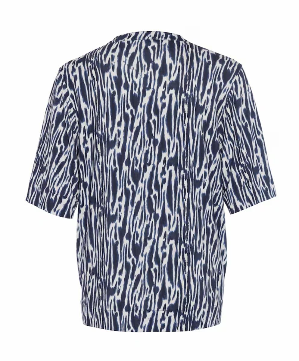 KYRA Blouse Fleur-s25 Blauw 2