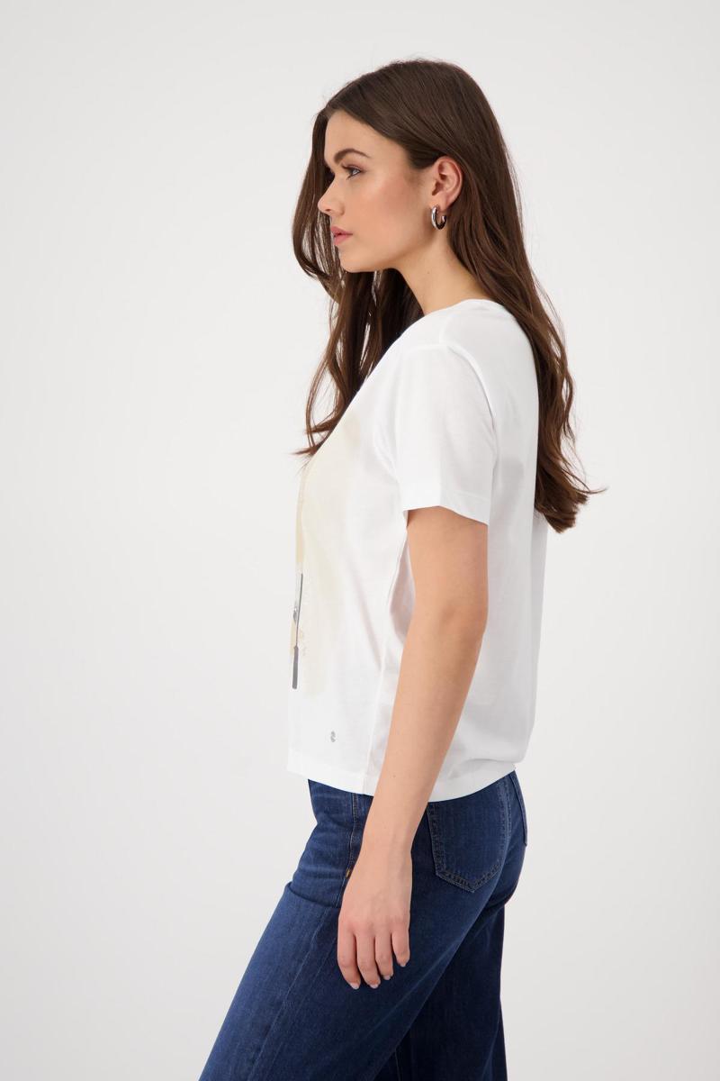 Monari Monari T-Shirt 409727 Off-White 4
