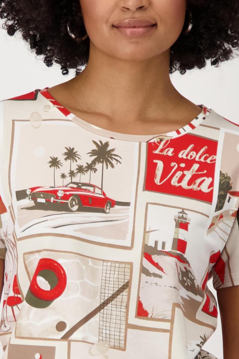 Monari Monari T-Shirt 409742 Rood 6