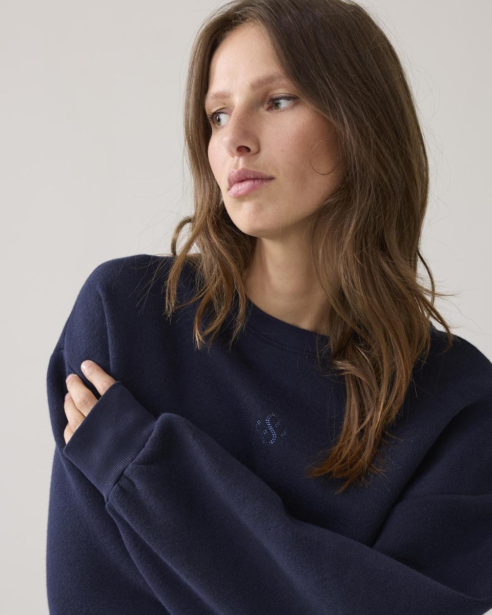 Summum Summum Blouse Hamburg-30413 Blauw 3