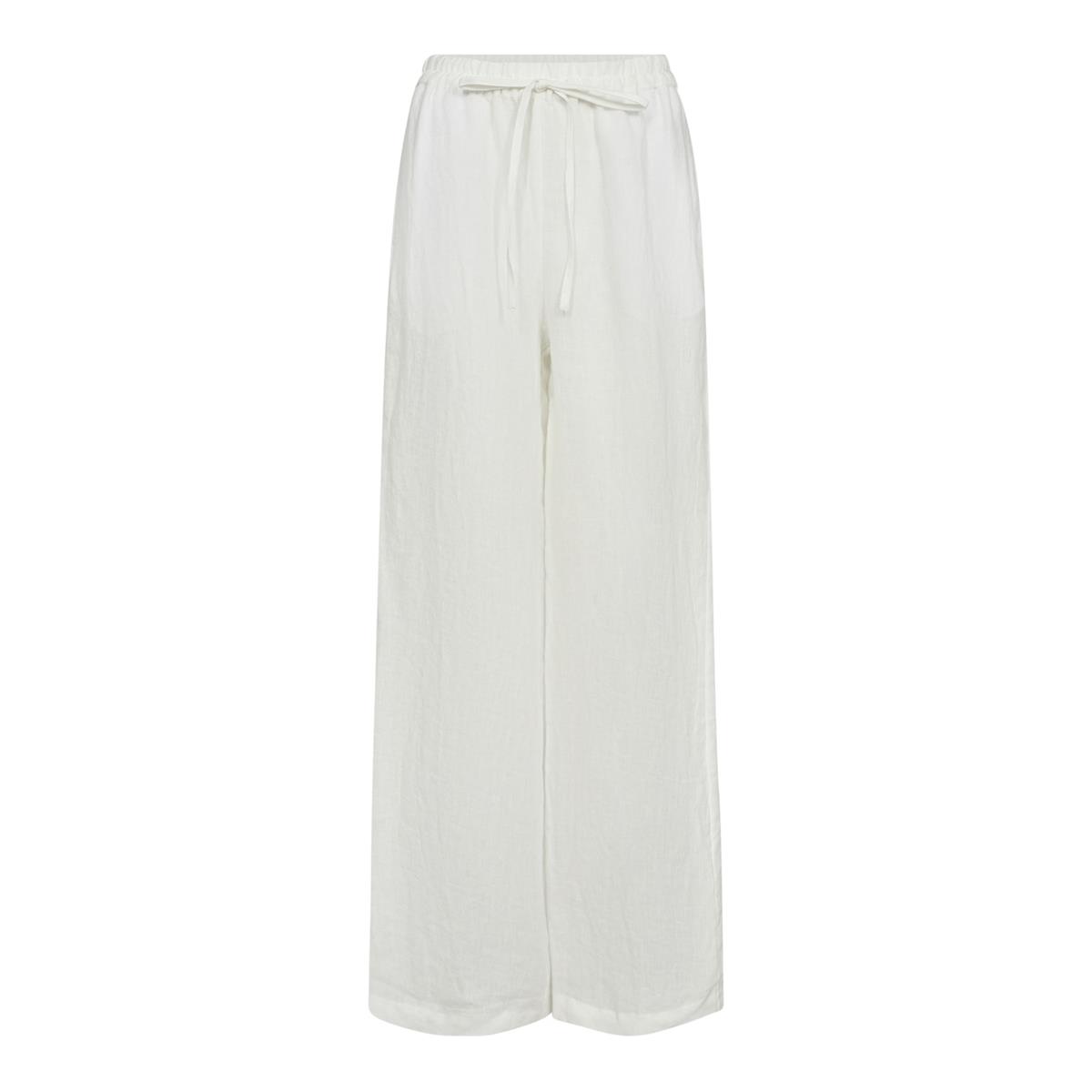 Co'Couture Co'Couture Pantalon Lois Linnen Wit 1
