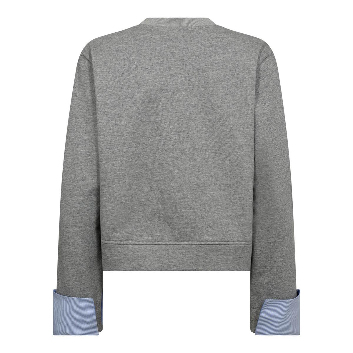 Co'Couture Sweater Daniella Grijs 4