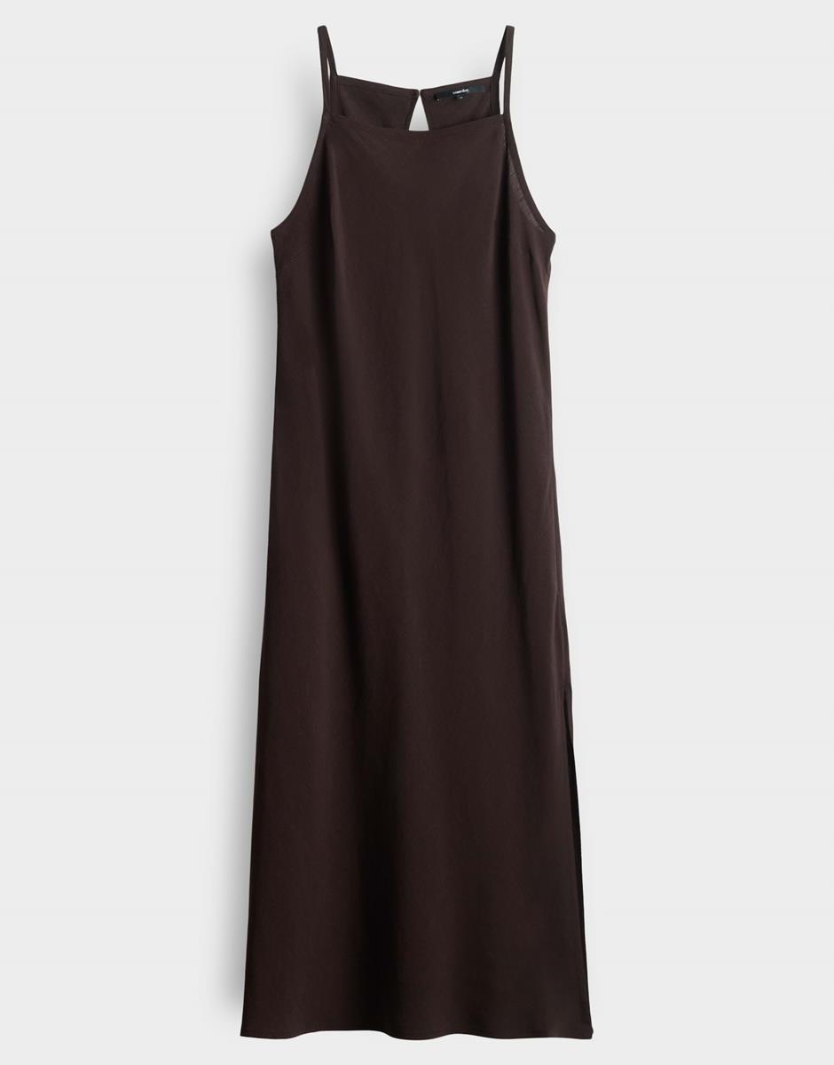SOMEDAY Jurk Qualeza Bruin 2