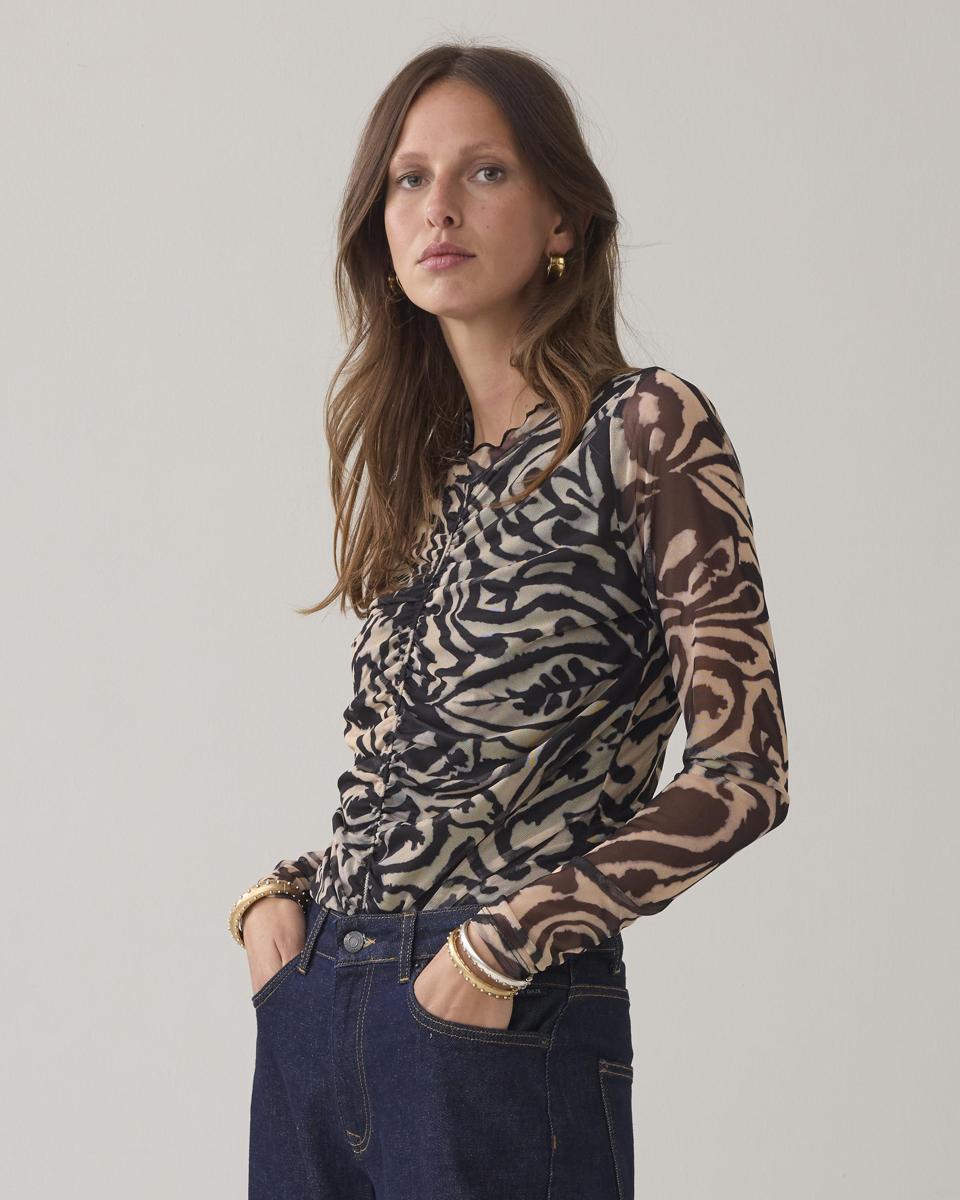 Summum Blouse 3s5217-30733 Zwart 5