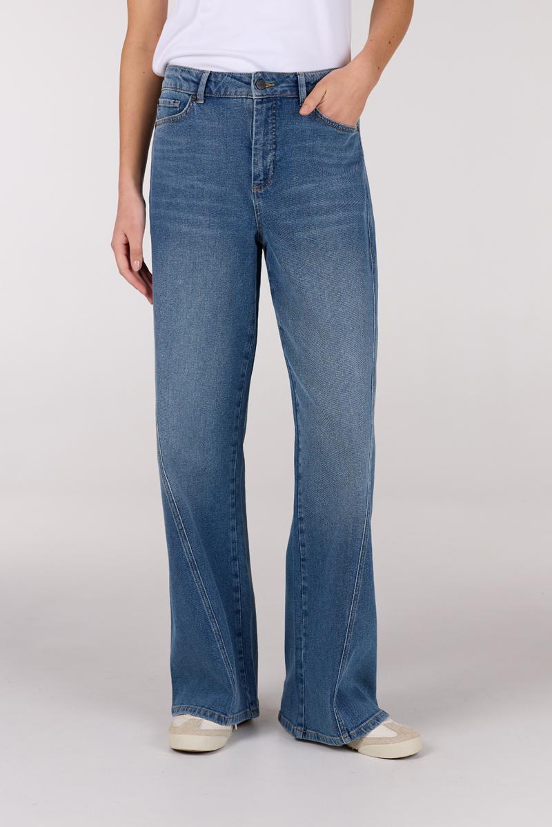 Jansen Amsterdam Jansen Amsterdam Jeans Jane Blauw 1