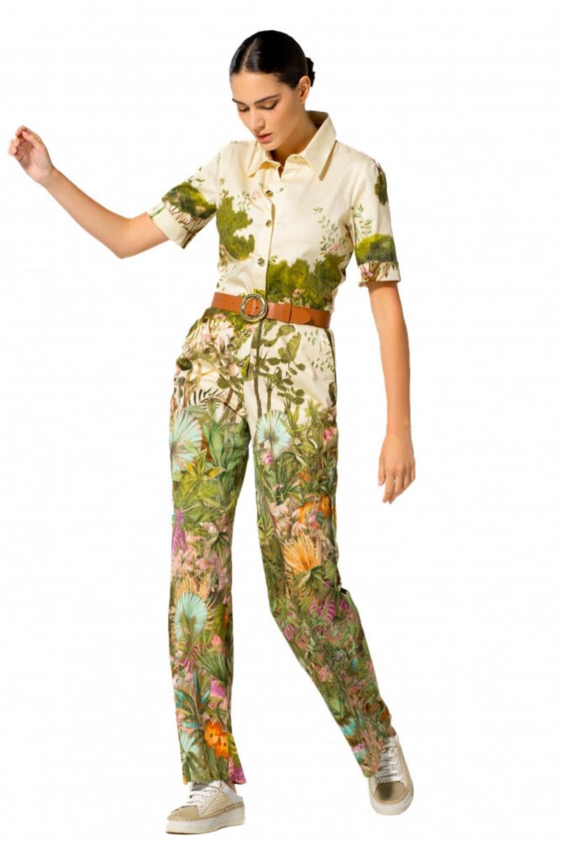 Caroline Biss Caroline Biss Jumpsuit 1563 Groen 1