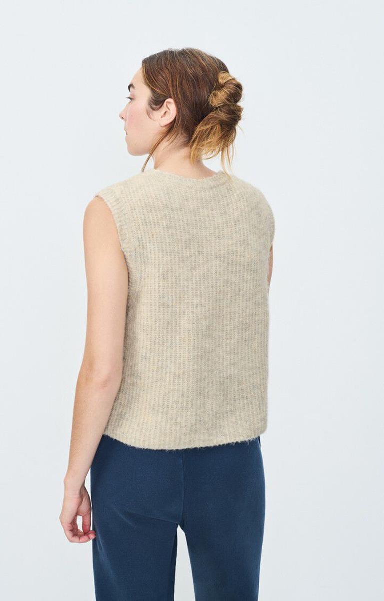 American Vintage American Vintage Gilet East Beige 3
