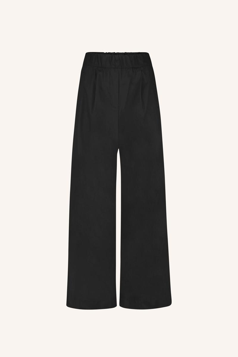 By-Bar By-Bar Pantalon Benji Poplin Zwart 2