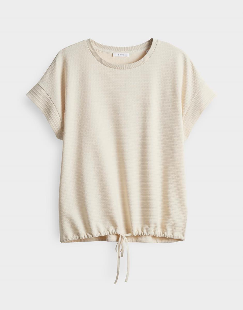 OPUS T-Shirt Solke Beige 2