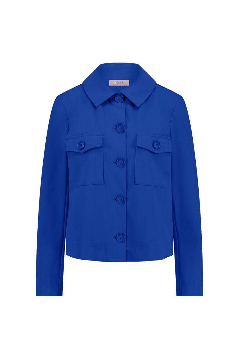 Studio Anneloes Studio Anneloes Blazer Claire Blauw 2