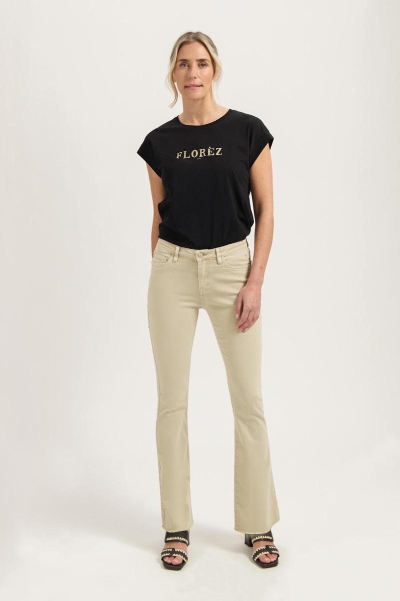 Florèz Florèz Jeans Florez Flared Beige 3