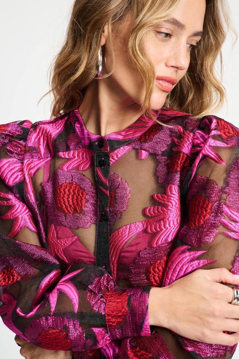 POM Amsterdam Blouse SP9383 Roze 4