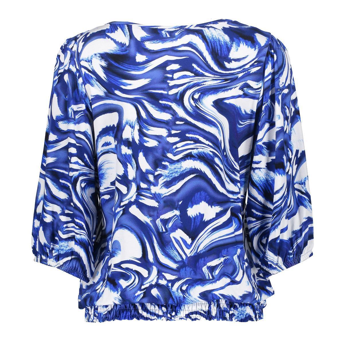 Geisha Geisha Blouse 52449-60 ELLA Blauw 2
