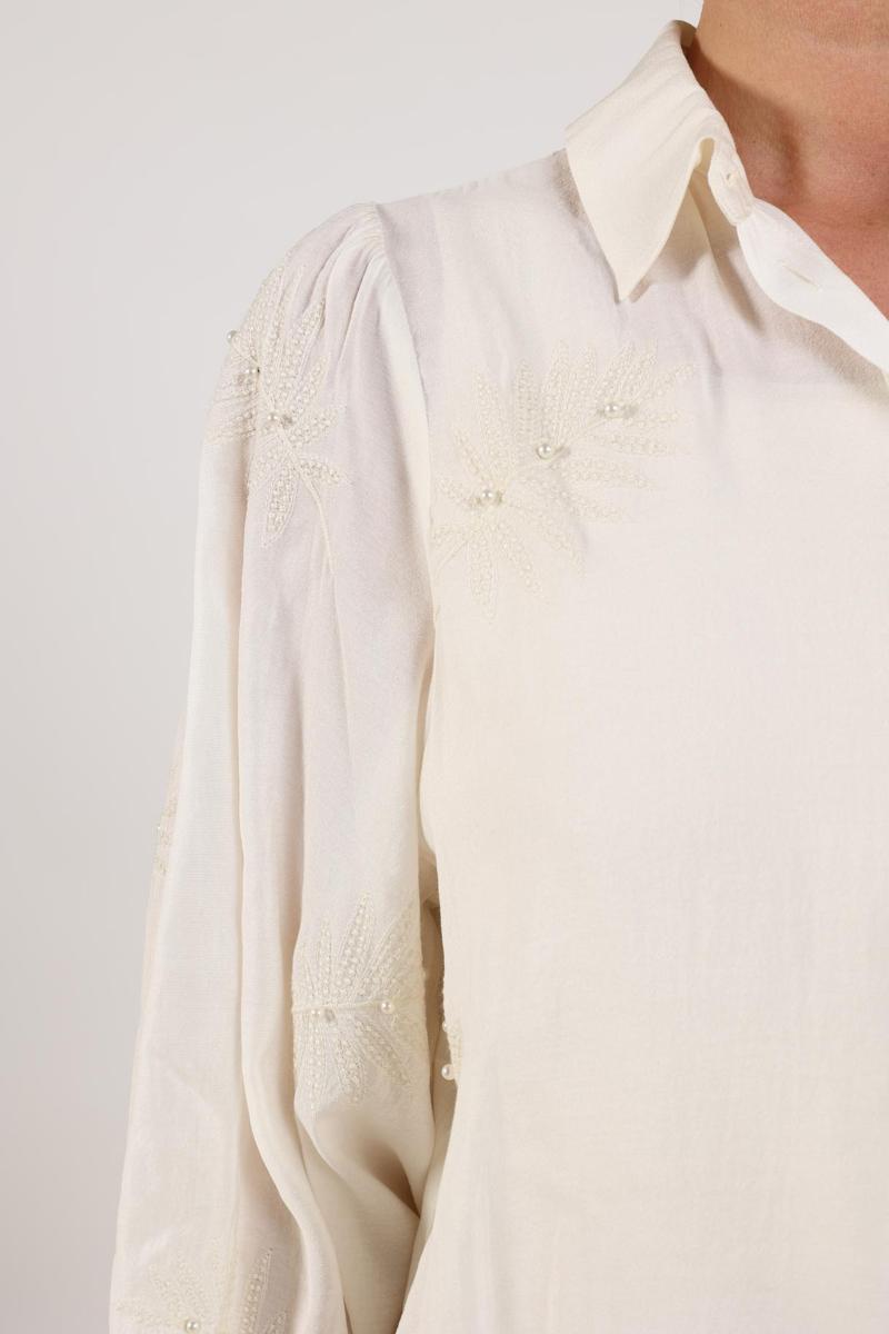 NUKUS Blouse NKF02012 Off-White 3