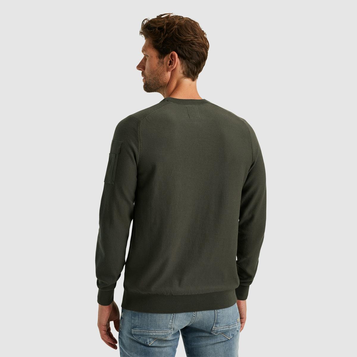 PME Legend PME Legend Trui PKW0000331 Groen 4