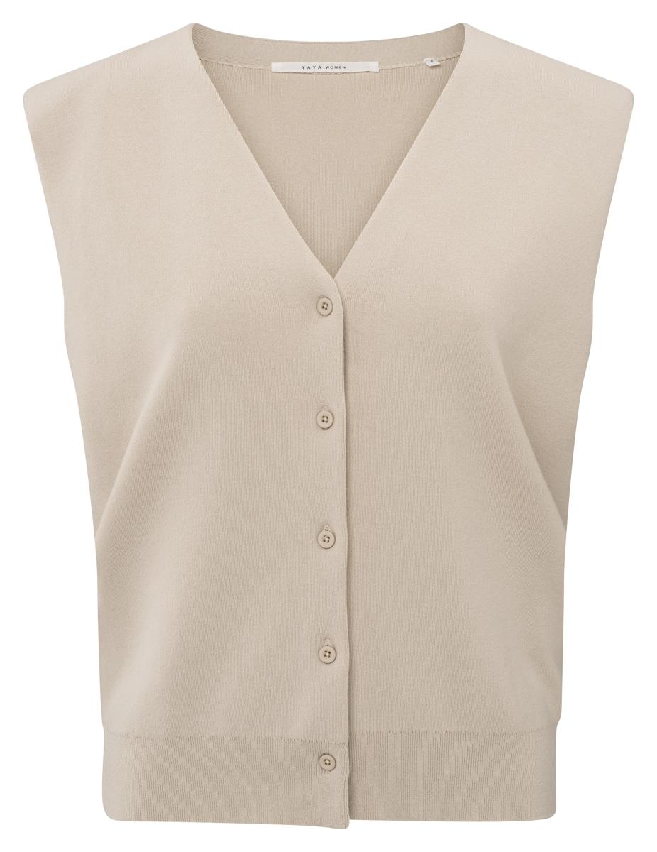 YAYA Vest 01-010107-505 Off-White 2