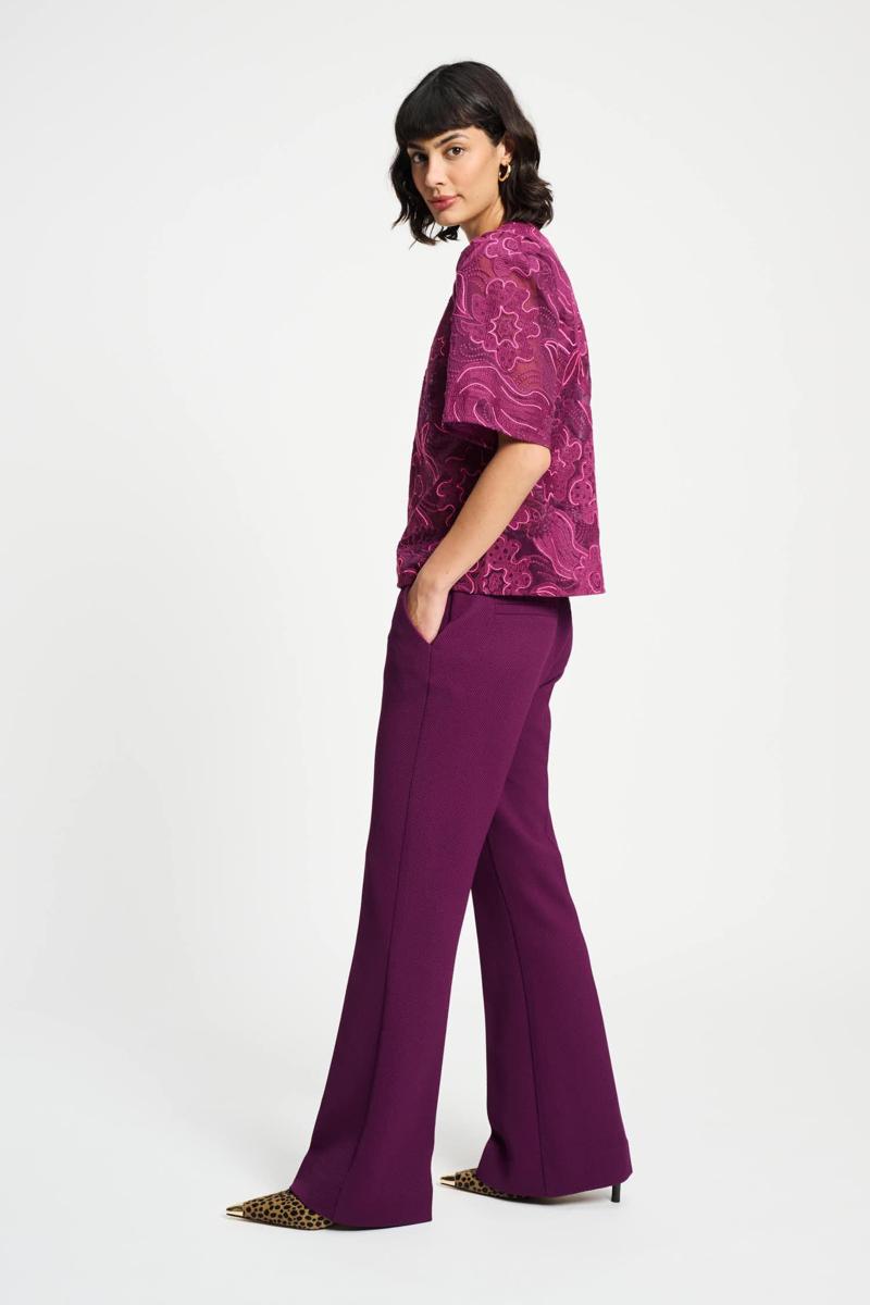 POM Amsterdam Blouse SP9337 Paars 4