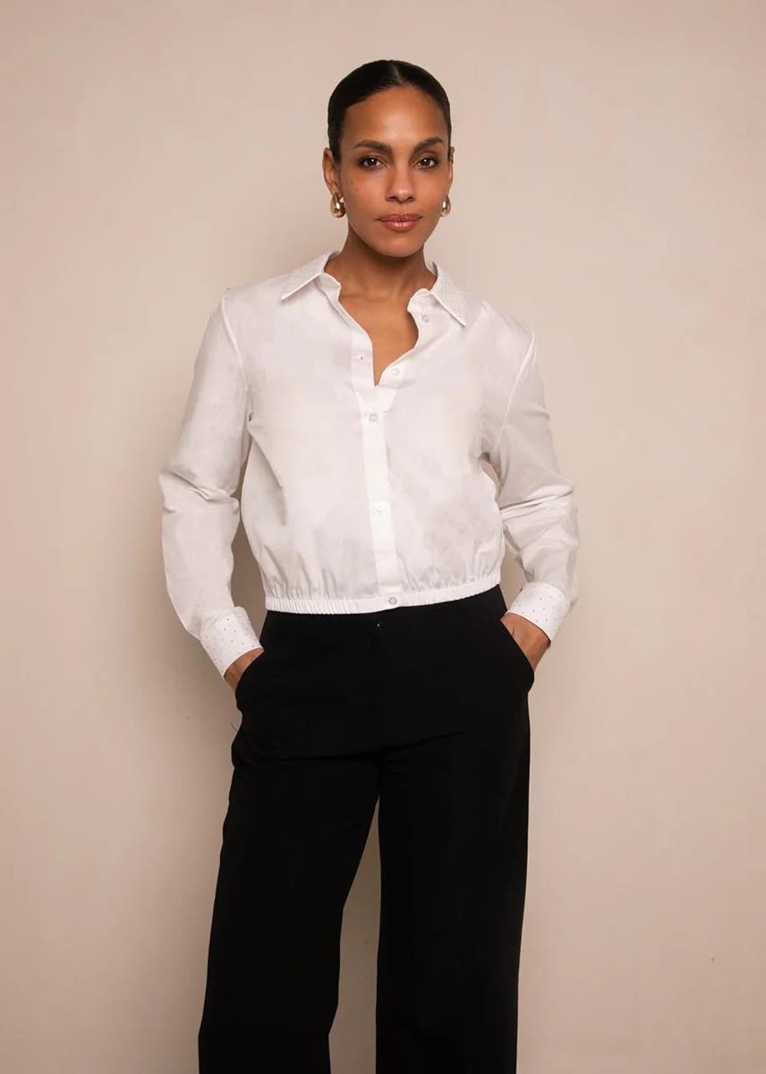 Freebird Blouse Breelyn Wv-Cot-St Off-White 1