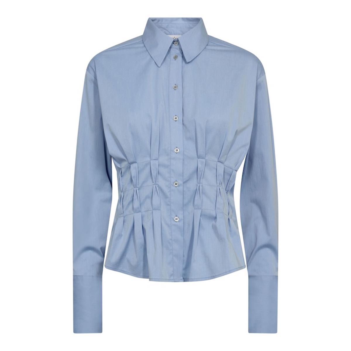 Co'Couture Blouse Poppy Waist Blauw 1