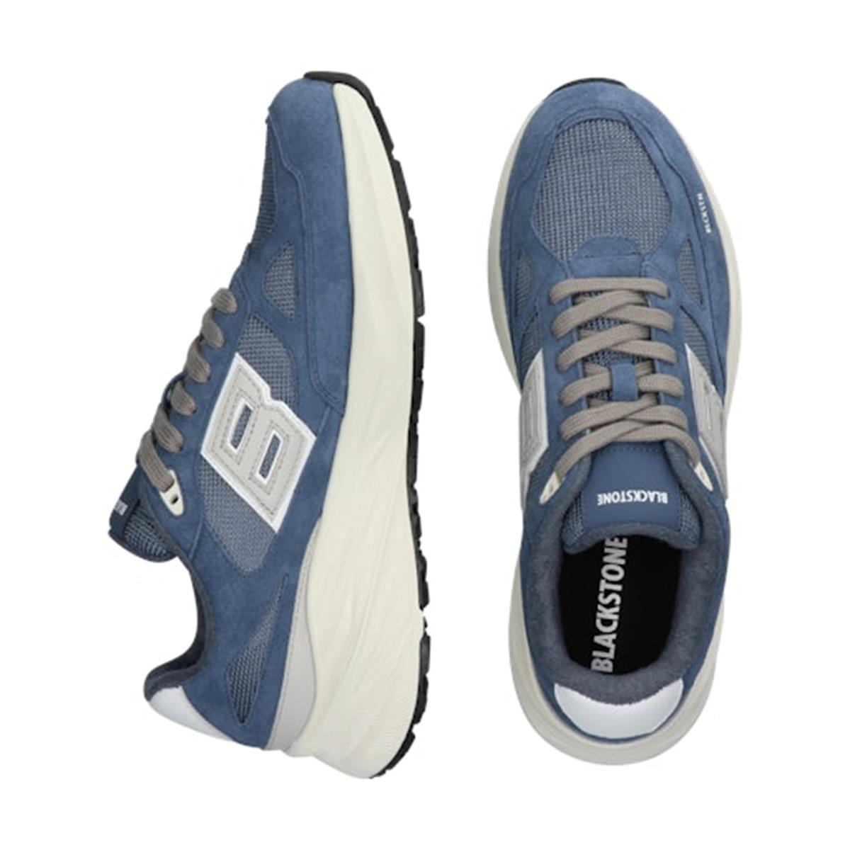 Blackstone Blackstone Sneakers Flint Moss Blauw 3
